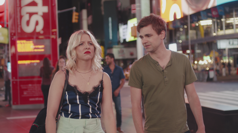 Heléne York and Drew Tarver